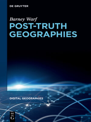 cover image of Post-Truth Geographies